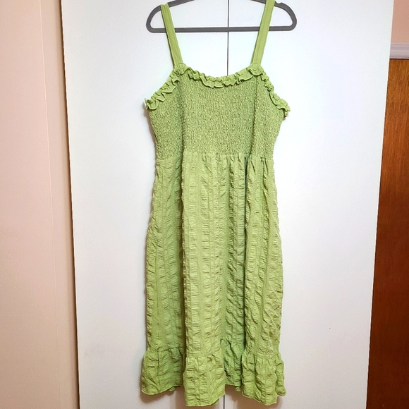 2X Curve Sundress Midi dress summer dress plus size - Picture 1 of 6